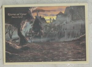 RITORNO AD EPTAR (BACK TO EPTAR) Cofanetto contenente 7 cartoline F. Filippi