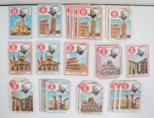 Figurine Miralanza Postal Market - Calimero - Lotto 25 figurine piccole vari punti