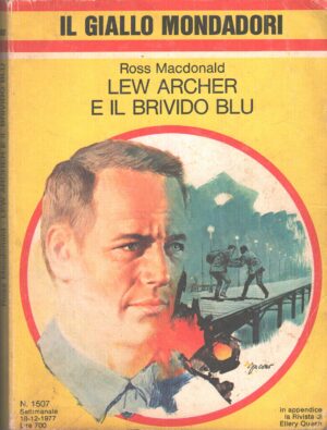 Lew Archer e il brivido blu di Ross MacDonald - Giallo Mondadori n. 1507 ed. Mondadori