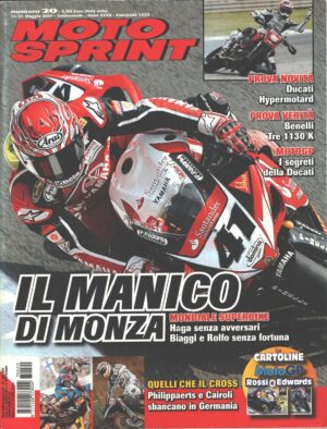 Motosprint n. 20 - Maggio 2007 - In copertina Noriyuki Haga