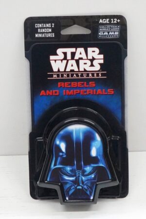 STAR WARS 2 random Miniatures: REBELS AND IMPERIALS - 2 MINIATURE  Random a confezione