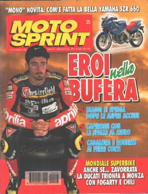 Motosprint n. 25 - Giugno 1995 - In copertina Max Biaggi