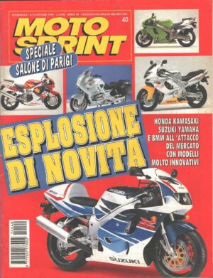 Motosprint n. 40 - Ottobre 1995 ed. Conti Editore