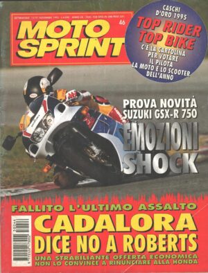 Motosprint n. 46 - Novembre 1995 ed. Conti Editore