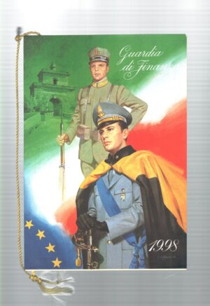 Calendario Guardia di Finanza Anno 1998 - Con Cordoncino Originale