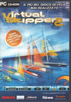 VIRTUAL SKIPPER 2 Videogioco PC Gioco ITA Con Manuale