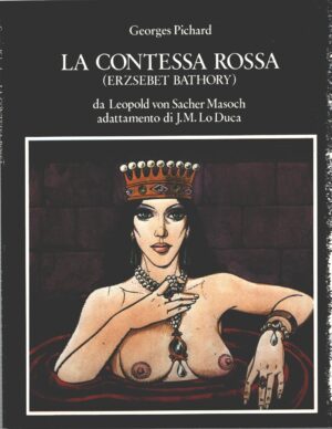 La contessa rossa di Georges Pichard. Volume a fumetti erotico ed. Glittering