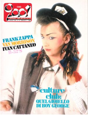 Rivista Ciao 2001 Anno 1983 n. 26 del 3 Luglio - In copertina Boy George