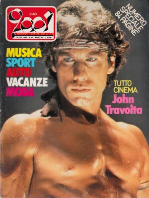 Rivista Ciao 2001 Anno 1983 n. 43 del 30 Ottobre - In copertina John Travolta