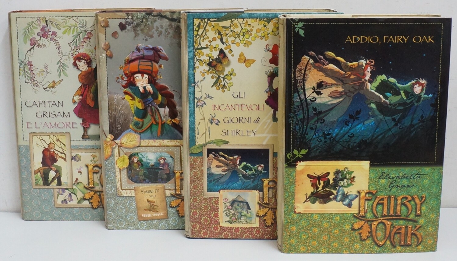 I Quattro Misteri di Fairy Oak di Elisabetta Gnone. Secondo Ciclo Completo  n. 4 volumi ed. De Agostini. Cartonato – Emporio di milo