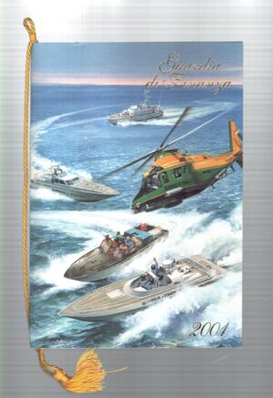 Calendario Guardia di Finanza Anno 2001 - Con Cordoncino Originale