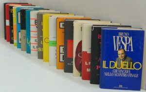 Lotto n. 17 Libri di Bruno Vespa, Politica e Società. Lotto come da immagine