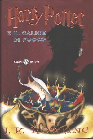 Harry Potter e il calice di fuoco HP n. 4 di Rowling, J. K. (ENS-N) ed. Salani (2007)