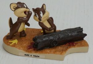 MAC & TOSH Looney Tunes Warner Bros Personaggio 3D De Agostini Editoriale