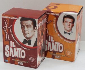 Il Santo. Edizione Speciale Completa (35 episodi) (Raccolta il meglio degli episodi) (14 DVD) Serie TV Simon Templar (Roger Moore) in due cofanetti