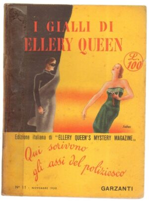 I Gialli di Ellery Queen n. 11 ed. Garzanti 1950 Novembre