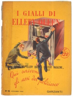 I Gialli di Ellery Queen n. 34 ed. Garzanti 1952 Ottobre