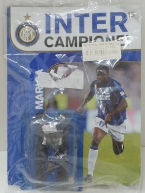 INTER CAMPIONE. Macdonald Mariga n. 15. Action figure miniatura. Anno 2009-2010