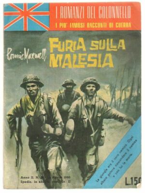 FURIA SULLA MALESIA di R. Maxwell ed. Eurostampa - Romanzi del Colonnello n. 31