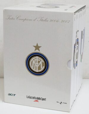 Inter Campione d'Italia 2006 - 2007 - Raccolta Completa (10 DVD) con Cofanetto - Versione da edicola - DVD in Italiano