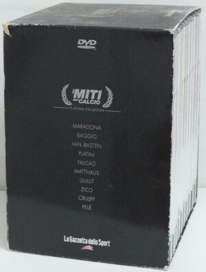 I miti del Calcio Platinum Collection - Raccolta Completa (10 DVD) con Cofanetto - Versione da edicola - DVD in Italiano