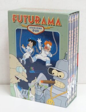Futurama. Stagione 2 Completa (Episodi 1-19) con n. 4 DVD in Italiano con Cofanetto