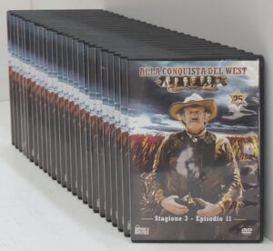 Alla conquista del West - Stagioni 1-3 Complete (25 DVD) (Episodi 25) Versione da edicola - DVD in Italiano