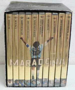 Maradona Non sarò mai un uomo comune - Raccolta Completa (10 DVD) con Cofanetto - Versione da edicola - DVD in italiano