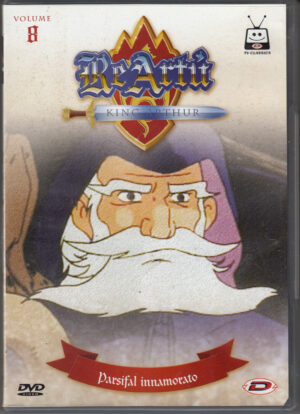 Re Artu' - King Artur vol. 8. Parsifal Innamorato. Episodi 29-32. DVD in Italiano