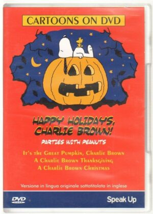 HAPPY HOLIDAYS CHARLIE BROWN! DVD Versione in Lingua Originale