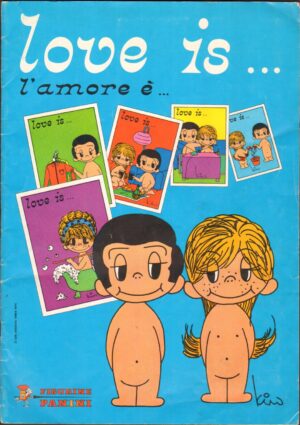 Album figurine Love is, L'amore è... 1975 Panini. Non completo. Presenti 148 su 256