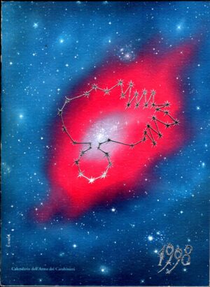 Calendario Carabinieri Anno 1998 - Senza Cordoncino Originale