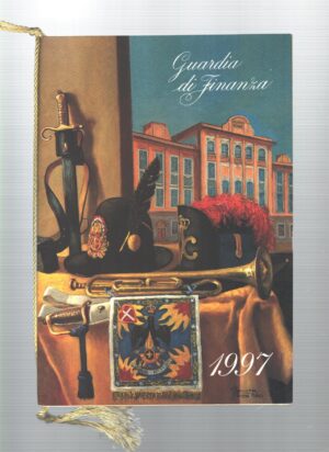 Calendario Guardia di Finanza Anno 1997 - Con Cordoncino Originale