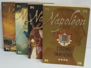 Napoleon di Max Gallo - Saga Completa 4 volumi ed. Mondadori (Prima edizione)