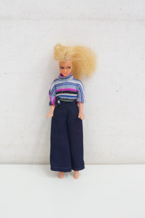 Bambola Tipo Barbie (Skipper) con Completo Casual - Doll Vintage