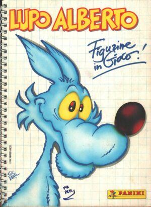 Album figurine Lupo Alberto figurine in gioco - NON COMPLETO!!! ed. Panini (9 mancanti)