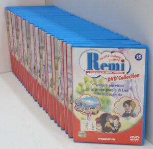 Remì Ascolta sempre il cuore Dolce Remi. Serie Completa (Episodi 1-51) con n. 25 DVD in Italiano. Versione da edicola