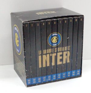 La Grande Storia dell'Inter - Raccolta Completa con n. 11 DVD in Italiano con Cofanetto. Versione da edicola