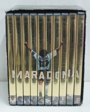 Maradona Non sarò mai un uomo comune - Raccolta Completa (10 DVD) con Cofanetto - Versione da edicola - DVD in italiano