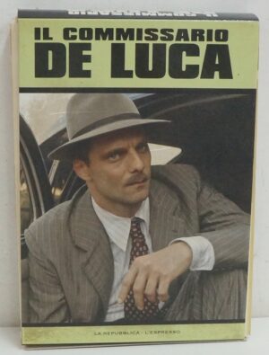 Il Commissario De Luca. Rarissima Raccolta (4 DVD) con Slipcase. Versione da edicola. DVD in Italiano