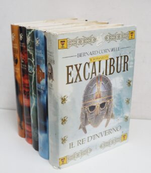 Il Romanzo di Excalibur. Saga Completa n. 5 volumi di Bernard Cornwell ed. CDE Club degli Editori