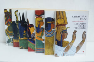 I Misteri di Osiride + La Regina Libertà - Serie Complete di Jacq Christian ed. Corriere della Sera