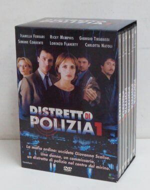Distretto di polizia 1 - Prima Stagione 1 Completa (6 DVD) (Episodi 1-24) con Cofanetto - Versione da edicola - DVD in Italiano
