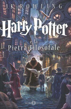 Harry Potter e la pietra filosofale HP n. 1 di J. K. Rowling (Nuova traduzione Marina Astrologo) ed. Salani (2017)