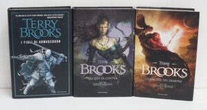 LA GENESI DI SHANNARA di Terry Brooks TRILOGIA COMPLETA ed. Mondadori CARTONATA