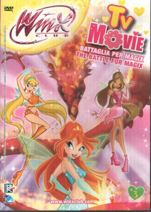 Battaglia per Magix - DVD Winx Club TV Movie vol. 3 - Versione da edicola - DVD in Italiano