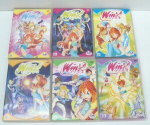 WINX CLUB Stagione 1 Completa n. 6 DVD in Italiano. Senza Cofanetto