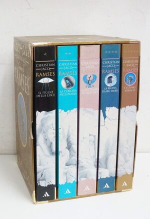 Il romanzo di Ramses - Saga Completa di Christian Jacq - con Cofanetto ed. Mondadori