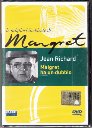 Maigret ha un dubbio. Le Migliori Inchieste di Maigret con Jean Richard. Versione da edicola. DVD in Italiano. Nuovo