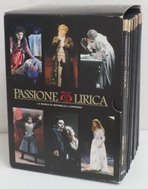 Passione Lirica. Raccolta Completa con n. 12 DVD in Italiano con Cofanetto. Versione da edicola